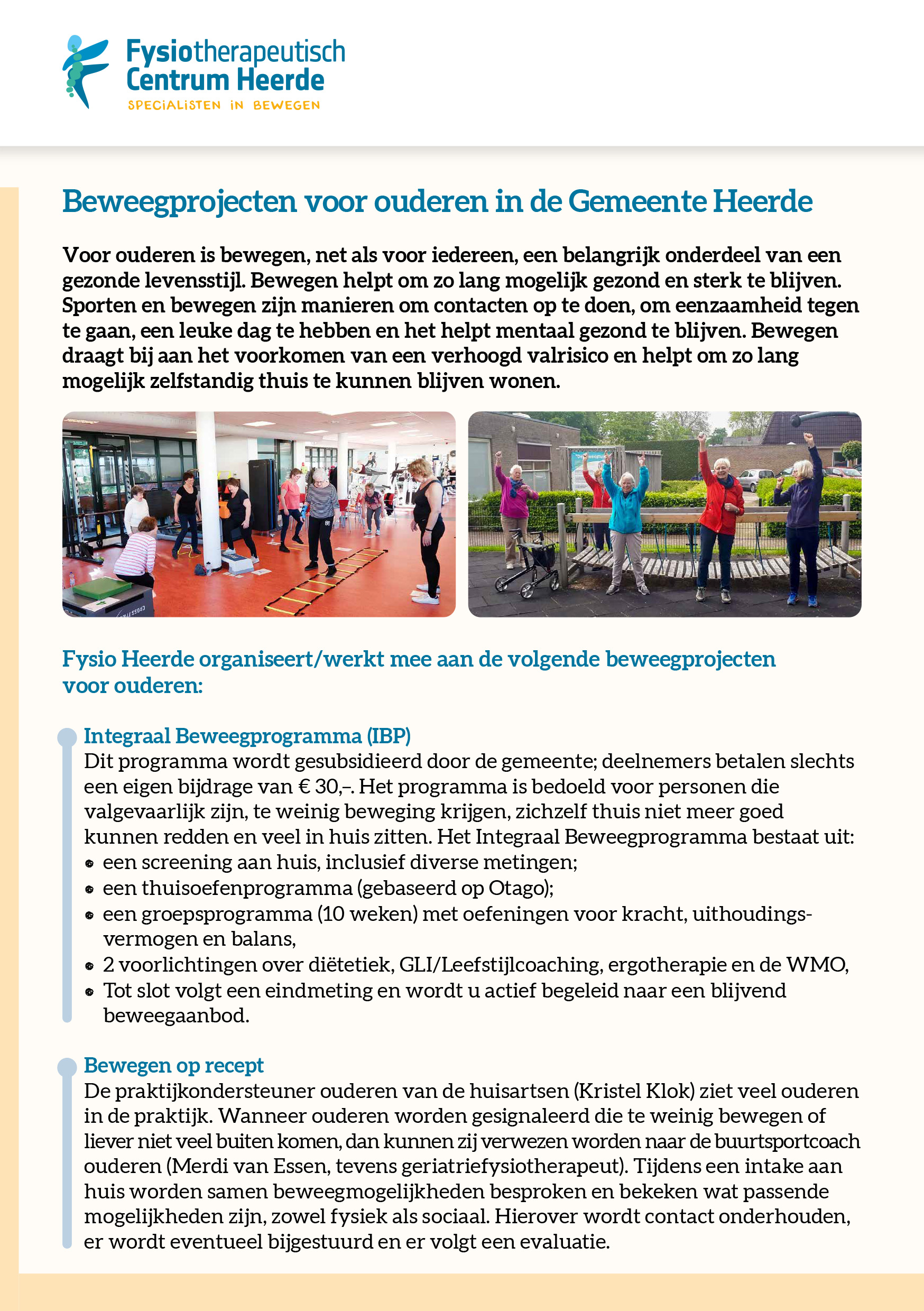 Beweegproject voor ouderen in de gemeente Heerde-1