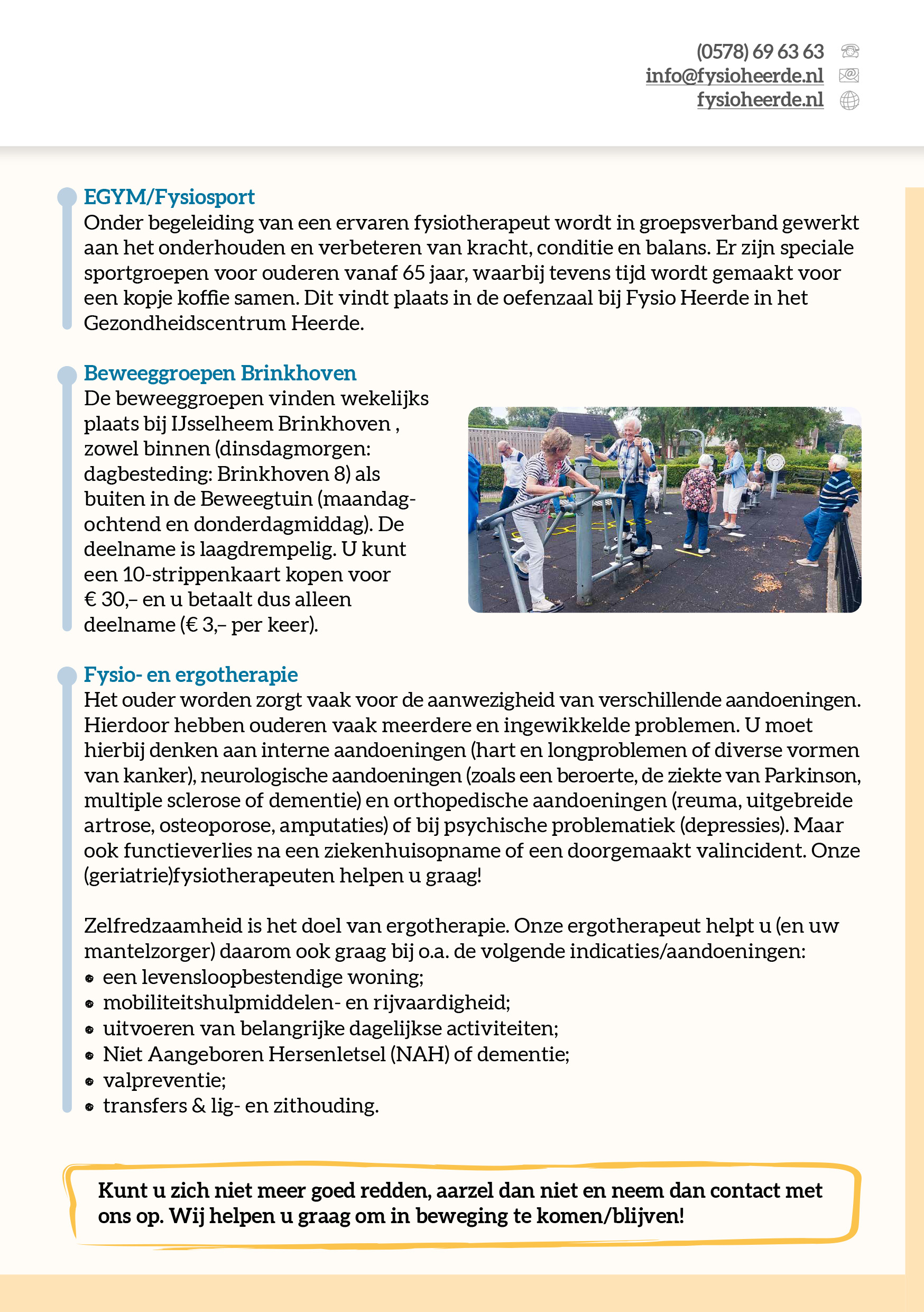 Beweegproject voor ouderen in de gemeente Heerde-2